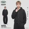 Ropa para Hombre Ckx 26 Nueva Sudadera Retro Estilo Americano Otoño e Invierno con Forro de Felpa, Engrosada y Cálida, Chaqueta con Cremallera, Sudadera Holgada para Hombre.