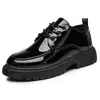 Nuevos Zapatos de Vestir para Negocios para Hombre, Casuales, para Boda, Novio, Británicos, que Aumentan la Altura, de Verano, Transpirables, para Jóvenes, de Punta Redonda, Zapatos para Hombre