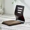Silla tatami, asiento de cama, silla perezosa de dormitorio, silla sin patas, taburete, silla con respaldo estilo japonés y coreano, cojín, silla para mirador y habitación japonesa