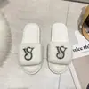 Pantuflas Peludas para Mujer 2021 Otoño e Invierno Nuevo Estilo Hogar Suela Plana Cálidas Pantuflas de Pedrería Moda Tendencia Pantuflas de Algodón