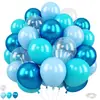 Conjunto de 50 Balões de Látex Espessos Transfronteiriço, Conjunto de Balões Flutuantes de Hélio, Adereços de Decoração de Aniversário