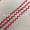 Fita de Poliéster 3mm Borda Curva Cinto Renda Ondulada Renda em S Fita de Renda Cinto Decorativo Acessórios de Renda para Vestuário Cortina