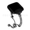 Adecuado para Xiaomi 8Pro Apple Watch 1-8 Generación Correa Apple Watch Pulsera Joyería Diamante Cilíndrico