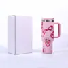 Taza Termo Stanley Personalizada de Segunda Generación Mismo Estilo Acero Inoxidable 304 Gran Capacidad 40oz Taza para Oficina y Coche