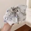 Novo Estilo 2025 Presilha Banana Floral Ultra-Fada com Toque de Luxo para Penteados, Grampo de Cabelo, Acessório de Cabelo Fresco e Simples para Mulheres