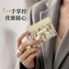 Suministro transfronterizo bolsa multifuncional para identificación con ranuras para tarjetas, monograma de cuero marca D, 90% de descuento, monedero y tarjetero con nuevo diseño de lazo