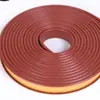 Tira de borde de tablero sin pintar en forma de U con tira de borde suave de TPE autoadhesiva, tira de borde decorativa para tablero de madera, muebles, armario
