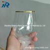 Novo Copo de Vinho Tinto Plástico Transparente Vermelho Acessível de Luxo para Casa, Copo de Vinho Elegante e Simples em Forma de Ovo, Lindo Fabricante de Decoração para Jantar