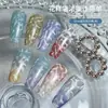 Novas Esferas Magnéticas Redondas para Nail Art, Novo Ímã Forte Olho de Gato Flor de Gelo, Ímã Ondas d'Água para Salões de Unhas