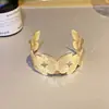 Anillo de Brazo de Flor de Metal Exagerado Transfronterizo Europeo y Americano Pulsera de Brazo de Mariposa Femenina Dulce Fresca Chica Picante Pulsera de Brazo con Línea de Sentido Avanzado