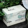 Fuding Té Blanco a Granel Caja de Embalaje de Barril de Té Caja de Regalo Vacía de Alta Gama Shoumei Peonía Blanca Peonía Blanca Aguja de Plata Caja de Regalo Caja Vacía