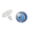 Aretes Ojo de Diablo para Mujer Ojos Azules Cristal Aro para Oreja Aretes de Temperamento Turquía Joyería para Oreja Ojo Maligno Venta al por Mayor