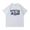 2025Mi Nuevo Cuello Redondo Holgado Primavera y Verano Algodón Puro Versátil Casual Diario de Manga Corta Estilo Familiar para Hombres y Mujeres