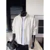 En stock: Chaqueta simple de retazos de otoño 2026, nuevo estilo, cuello alto, talla grande, abrigo casual holgado de moda con cuello alto