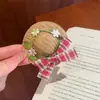 Pinza para el Cabello con Sombrero de Paja y Moño Lindo para Niñas Pequeñas, Accesorio para el Cabello Pinza Versátil de Alta Gama