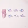 Accesorios de Arte para Uñas de Dibujos Animados Sea World Sirena Estrella de Mar Resina Uñas Portátiles Accesorios para Uñas DIY Pendientes Funda para Teléfono