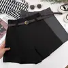Shorts de Traje Sueltos de Cintura Alta para Mujer Primavera/Verano 2026 Nuevos Versátiles para el Trabajo Petite Gama Alta de Pierna Ancha