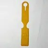 Etiqueta de Bagagem Longa Multicor Dupla Face de PVC Prensada a Quente Couro Logotipo de Avião Embossado Personalizável Transfronteiriça Spot Atacado