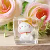 Hecho a Mano Dibujos Animados Creativo Cubito de Hielo Gato de la Suerte Resina Accesorios DIY Accesorios Hechos a Mano Pegamento de Crema Adornos Hechos a Mano