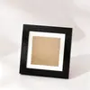Porta-Retrato Quadrado para Exportação Amazon 6 polegadas 10 polegadas 12 polegadas Conjunto DIY para Parede de Fotos Porta-Retrato de Madeira para Pendurar na Parede e Exibição na Mesa
