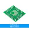 Placa Adaptadora Sop Sop8 Sop10 Sop16 Sop28 Tqfp Qfn56/64 Placa de Teste Ic Placa Pcb