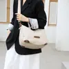 Fábrica de Origen Canguro Barney Moda Versátil Simple Retro Clásico Estilo Bolso de Hombro Nicho Venta al por Mayor Dropshipping