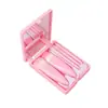 Set de Pinceles de Maquillaje para Principiantes, 5 Pinceles para Polvo, Pinceles para Rubor y Sombras de Ojos, Caja de Almacenamiento Portátil, Herramientas de Belleza