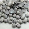 Accesorios Metálicos Irregulares para Estampado en Caliente, Decoraciones de Mezclilla, Remaches Plateados, Pedrería Metálica Plana con Dorso Caliente, Piezas para Ropa DIY