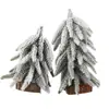 Mini Árbol de Navidad Adornos de Escritorio Pantalla de Ventana de Casa Decoración de Micro Paisaje Cedro Artificial Regalo de Navidad Árbol Pe Pequeño