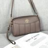 Bolso Casual Estilo Coreano para Mujer de Primavera y Verano Bolso de Hombro Único Bolso Cruzado Bolso para Mamá Billetera para Monedas Bolso para Teléfono Móvil Bolso Universal de Cuero Suave