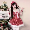 Una Colección de Varios Atuendos Navideños Tallas Plus para el Año Nuevo, Incluyendo Lencería Novedosa, Disfraces de Conejita de Otoño e Invierno para Coquetear