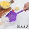 Espátula Plástica à Prova d'Água, Escorredor à Prova d'Água, Espátula de Gelo Plástica, Utensílios de Cozinha Práticos Antiaderentes, Escorredor de Grade Plástico