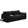 Sofá, lujo ligero, apartamento pequeño, sofá pequeño para sala de estar, apartamento pequeño, estilo retro, sofá de tela sin marco