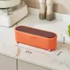 Caja de Almacenamiento para Palillos Hogar Cocina Soporte para Palillos Caja de Almacenamiento para Palillos y Cucharas Soporte para Palillos con Drenaje Montado en Pared