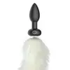 Vibrador de Tapón Anal Cola de Zorro MS para Hombres y Mujeres, Juguetes Sexuales de Cola de Zorro al por Mayor y Entrega