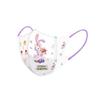 Nueva mascarilla desechable protectora tridimensional 3D para niños, linda estrella de dibujos animados Delu Yugui, perro KT, gato, de tres capas, independiente