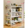Prateleira de Armazenamento para Mesa, Organizador de Mesa, Estante Multi-Nível para Exibição de Livros, Painel Perfurado para Mesa de Escritório