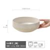 Prato Cerâmico de Alta Qualidade Fosco Casual Tigela Aberta Doméstica Prato Grande Profundo Prato de Servir Prato de Salada Prato de Sopa Utensílios de Cozinha
