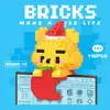 Compatível com figuras de desenho animado Lego, blocos de construção de alta precisão de micropartículas de caixa surpresa, brinquedo educativo infantil, presente, atacado e entrega transfronteiriça