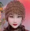 Nuevo Estilo Belleza Gasa Elástica Encaje Tocado para Cubrir Cabello Blanco y Controlar Cabello Suelto, Sombrero en Capas, Moda Hogar Transpirable Sombrero Pequeño