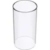 Vaso para Velas de Vidrio Borosilicatado Alto Transparente Estilo Europeo Adornos Candelabro Sellado con Corcho Aromaterapia Decoración de Boda Vela