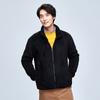 Abrigo de cachemira para pareja de otoño e invierno para comercio exterior, chaqueta de forro polar con cuello alto para hombre, chaqueta de forro polar polar para mujer