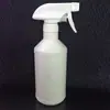 Garrafa de água versátil de 500ML garrafa de água com cabeça de máquina de 500ml 500g garrafa de água de vidro garrafa de plástico spray de água para desinfecção