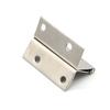 Bisagra de cuatro pliegues longitud lateral 48 mm bisagra de hierro bisagra de 8 agujeros bisagra de ángulo recto adecuada para tablero de 36 mm