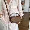 Bolso de moda nuevo transfronterizo 2026, bolso cuadrado pequeño de diseño nicho, bolso de mujer para ir al trabajo, bolso de hombro y cruzado