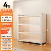 Gabinete multifuncional a prueba de polvo para el hogar, gabinete de almacenamiento multicapa integrado para montaje en pared, gabinete de almacenamiento para horno de microondas, estante de cocina
