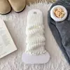 Calcetines de Color Maillard, Calcetines Largos Blancos para Mujer hasta la Pantorrilla, Protectores de Piernas, Calcetines de Felpa Otoño e Invierno, Calcetines Lolita