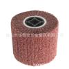 Roda de trefilação 120*100 esponja de aço vermelha trefilação de metal aço inoxidável máquina de trefilação roda de polimento de trefilação material de Taiwan