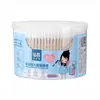 Bastoncillos de Algodón 500 Doble Punta Enlatados Puntas de Maquillaje para Belleza Eliminación de Maquillaje, Manicura y Tampones Sanitarios Al por Mayor Que Fabricantes de Alta Calidad