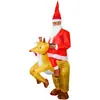 Disfraz inflable de dinosaurio personalizable traje de tiburón alienígena Halloween disfraz divertido para actuación decoración de fiesta